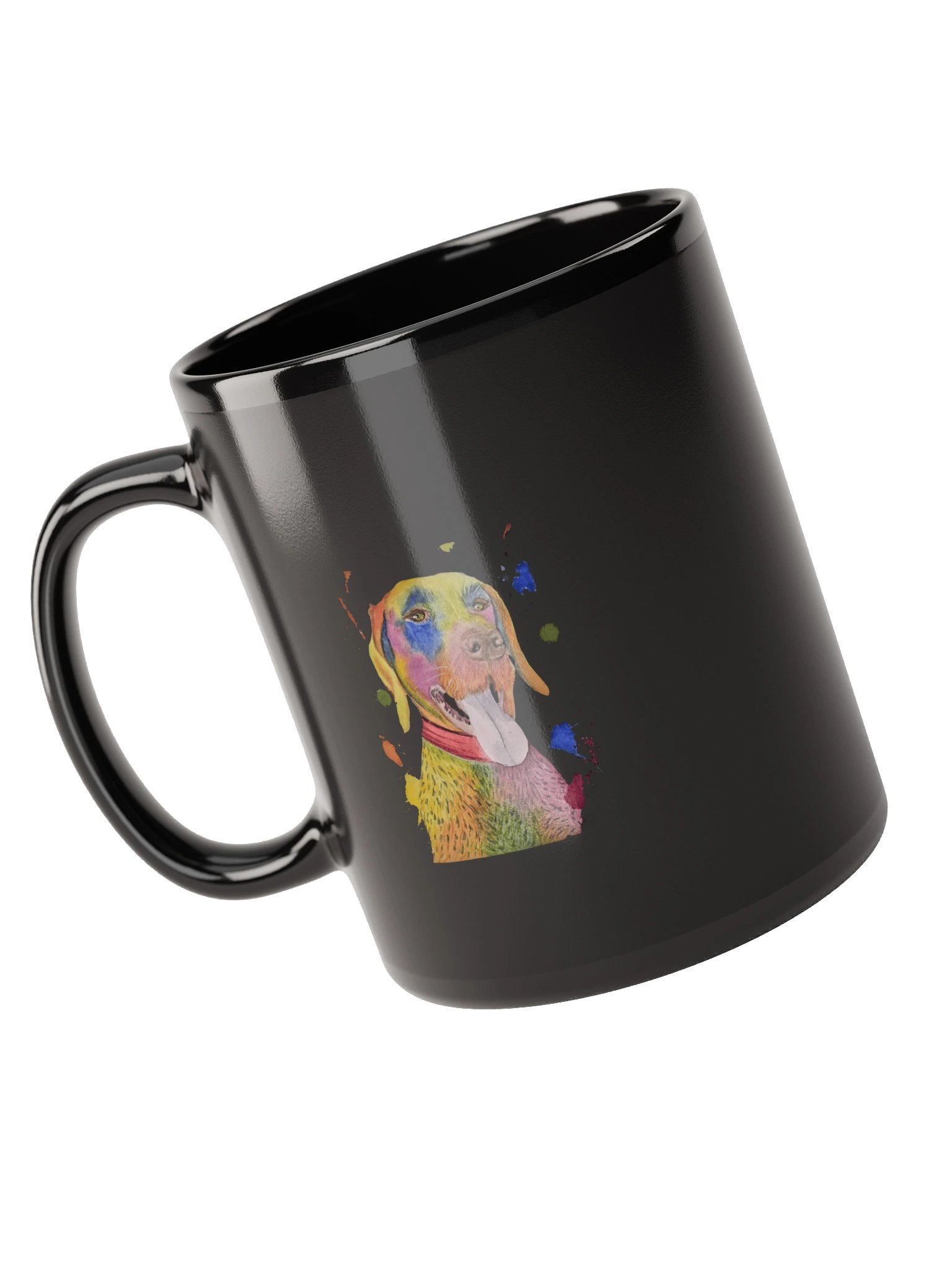 Yvie Black Glossy Mug product image (5)