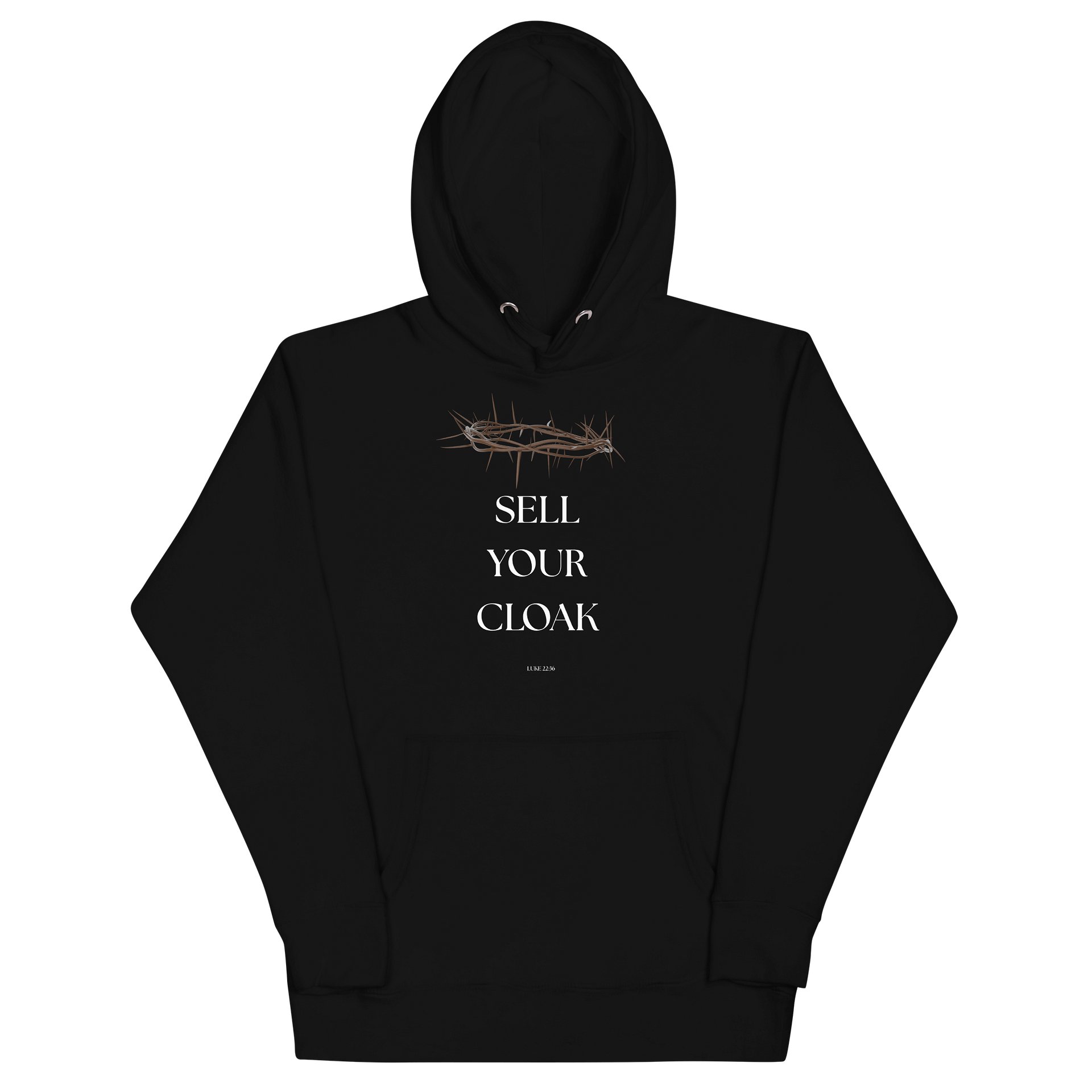 Sell Your Cloak -Buy A Sword / Words of Jesus Hoodie product image (2)