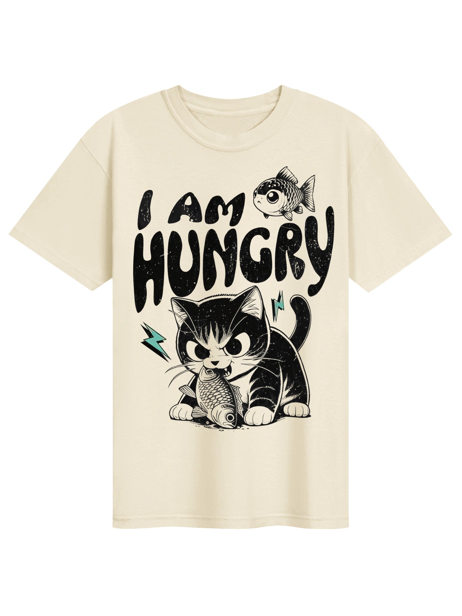 I Am Hungry Cat Tee product image (17)