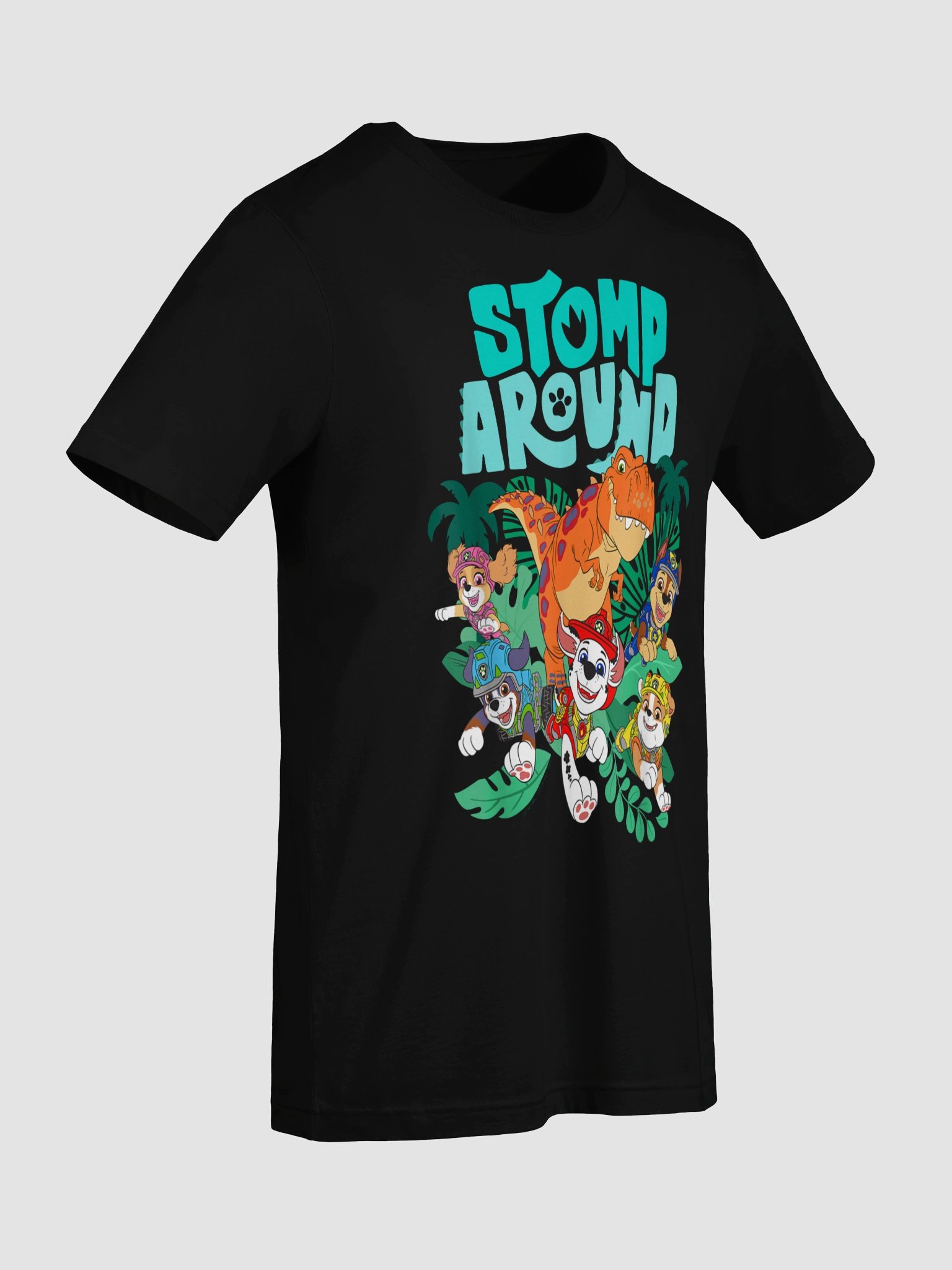 Paw Patrol: The Dino Movie Stomp Around Dino Pups T-Shirt product image (74)
