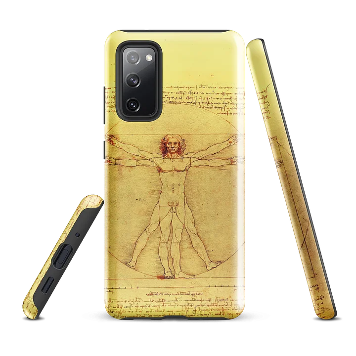 Leonardo da Vinci – Vitruvian Man (L’Uomo Vitruviano) – Samsung® Tough Case product image (1)