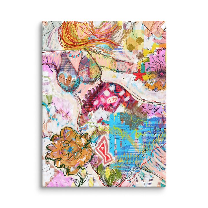 Woman Flying Canvas product image (2)