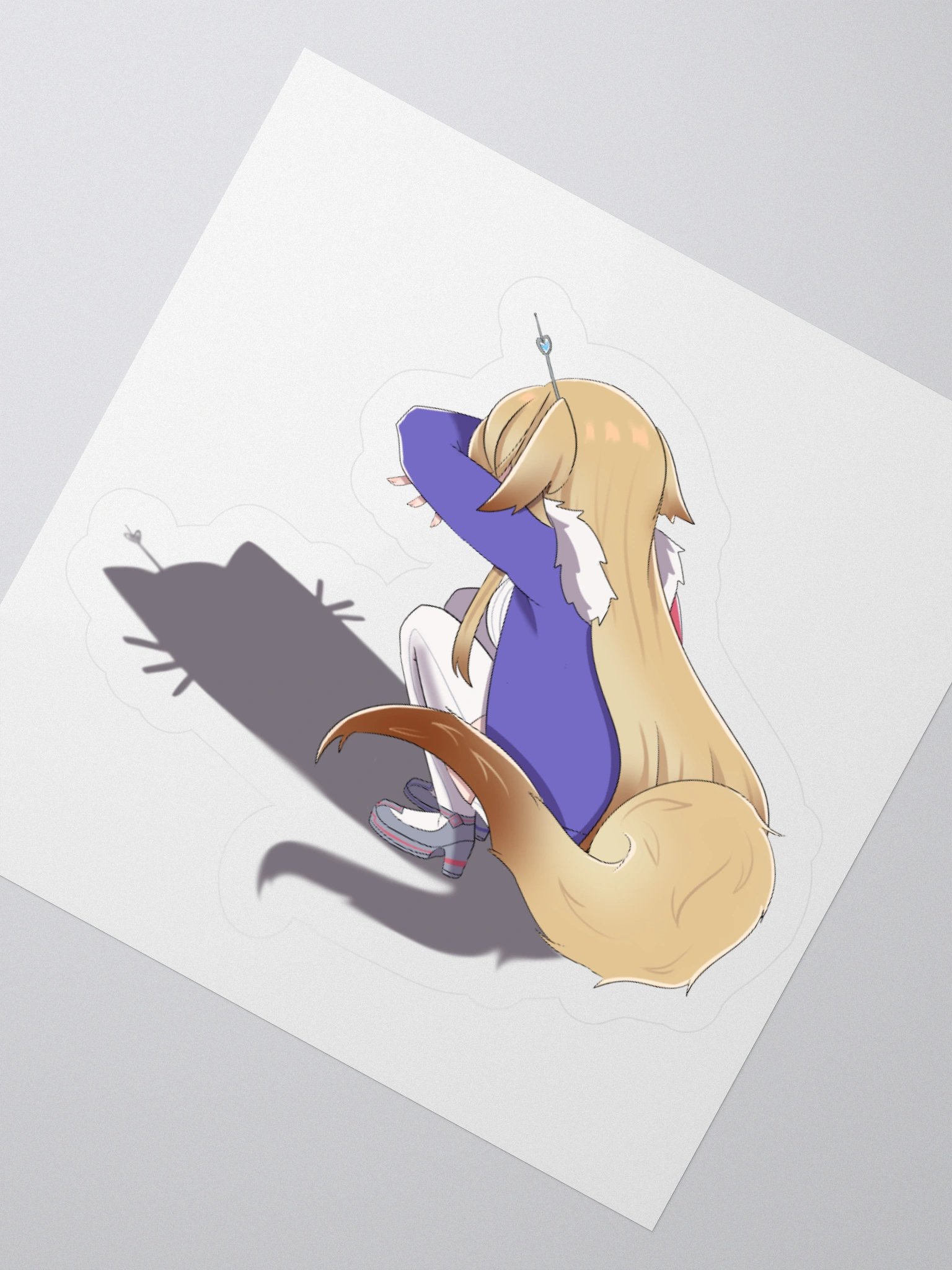 Kitty Shadow Sticker product image (2)