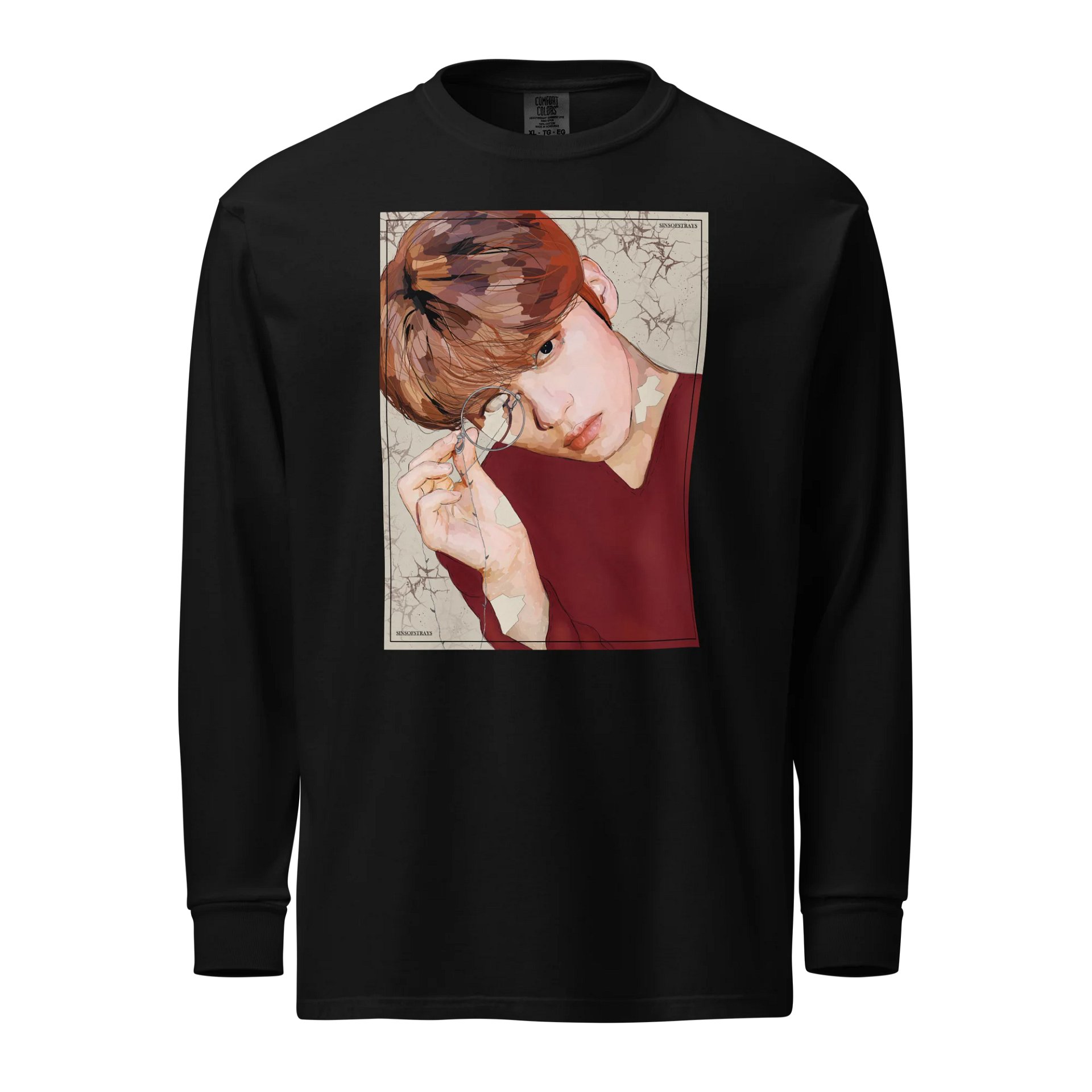 Cracked Minho Long Sleeve product image (1)