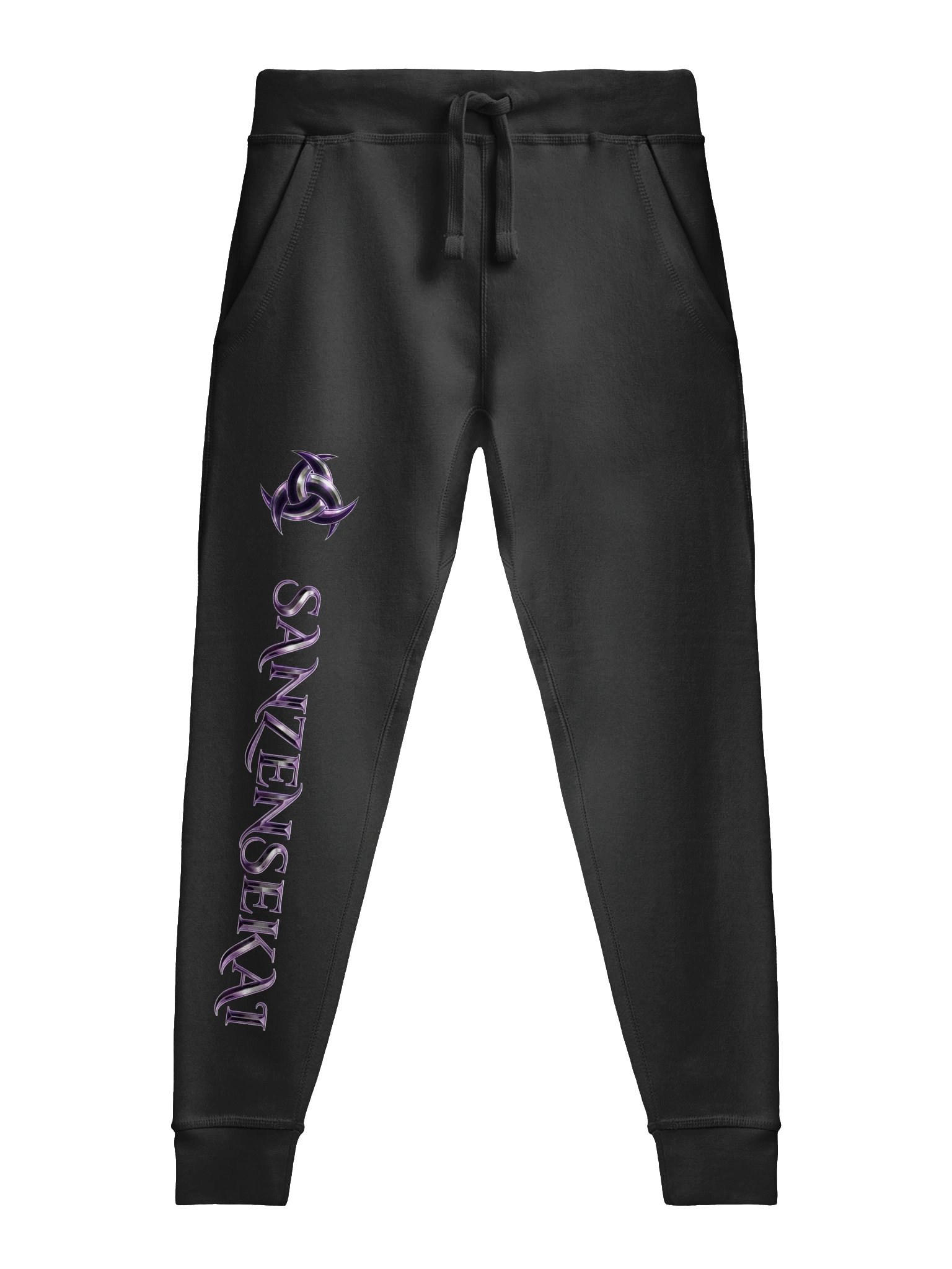 Sanzensekai Branded Fleece Joggers product image (1)