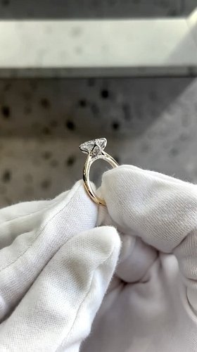 Pedal prongs, tapered cathedral shoulders - our signature design!
