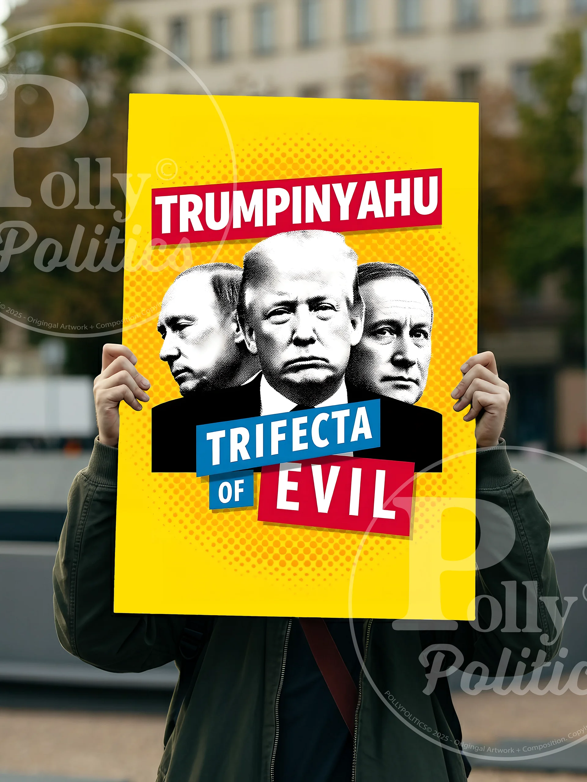 Trumpinyahu Protest Poster, Digital product image (2)