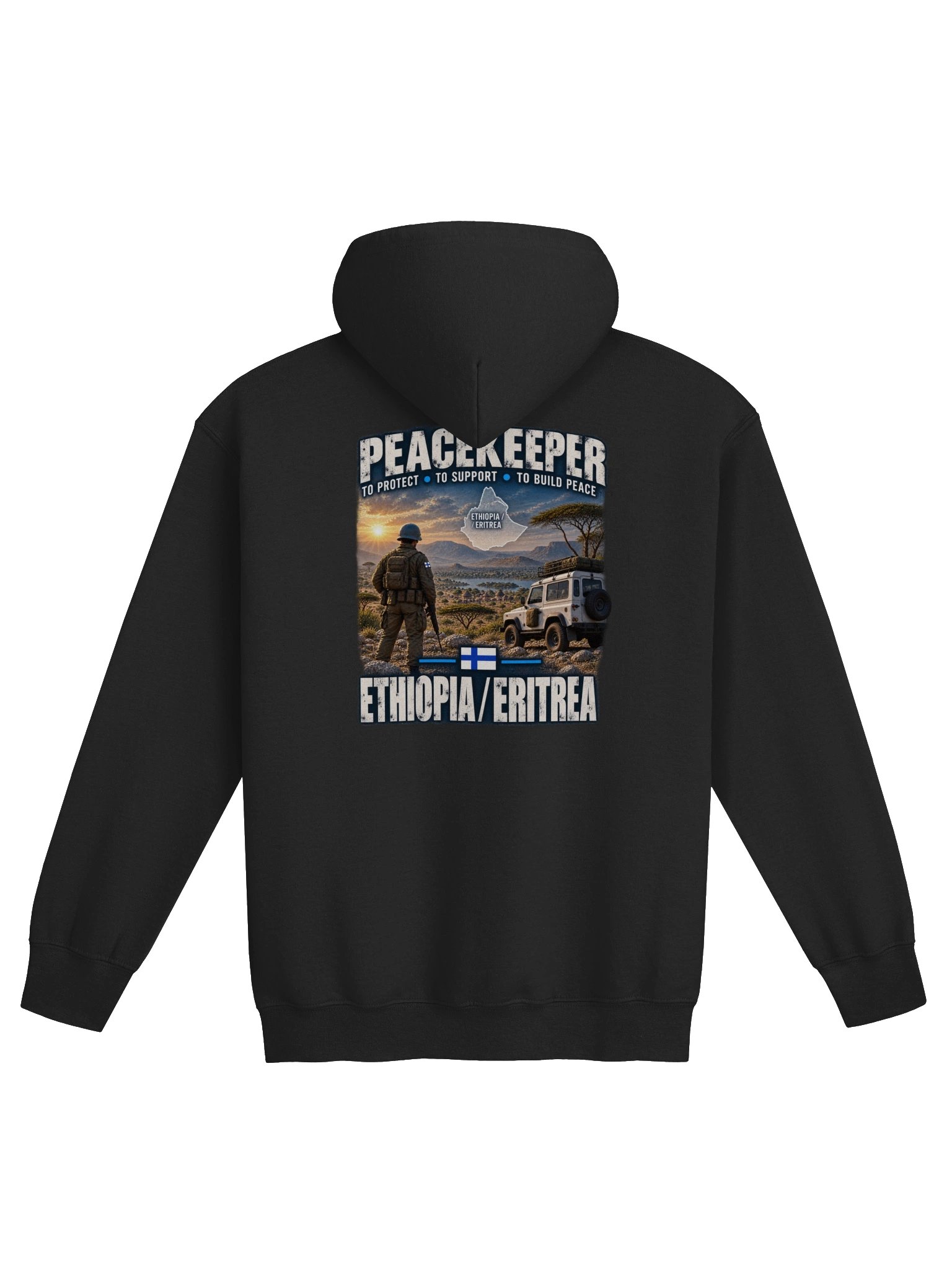 ETHIOPIA/ERITREA Peacekeeper Zip Hoodie product image (2)