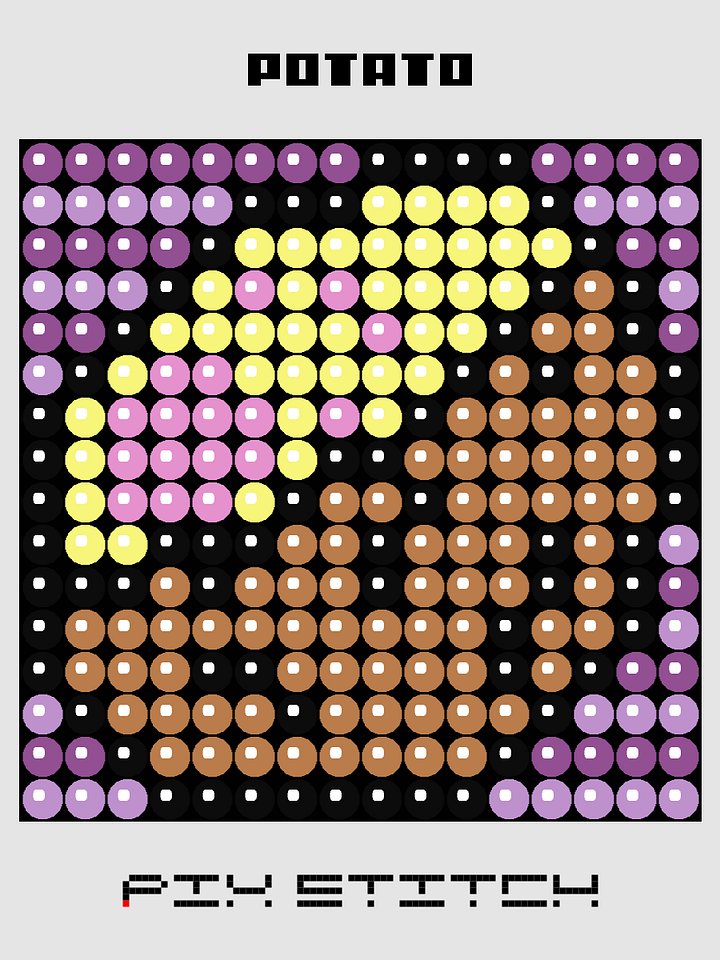 Potato Pixel Art product image (1)