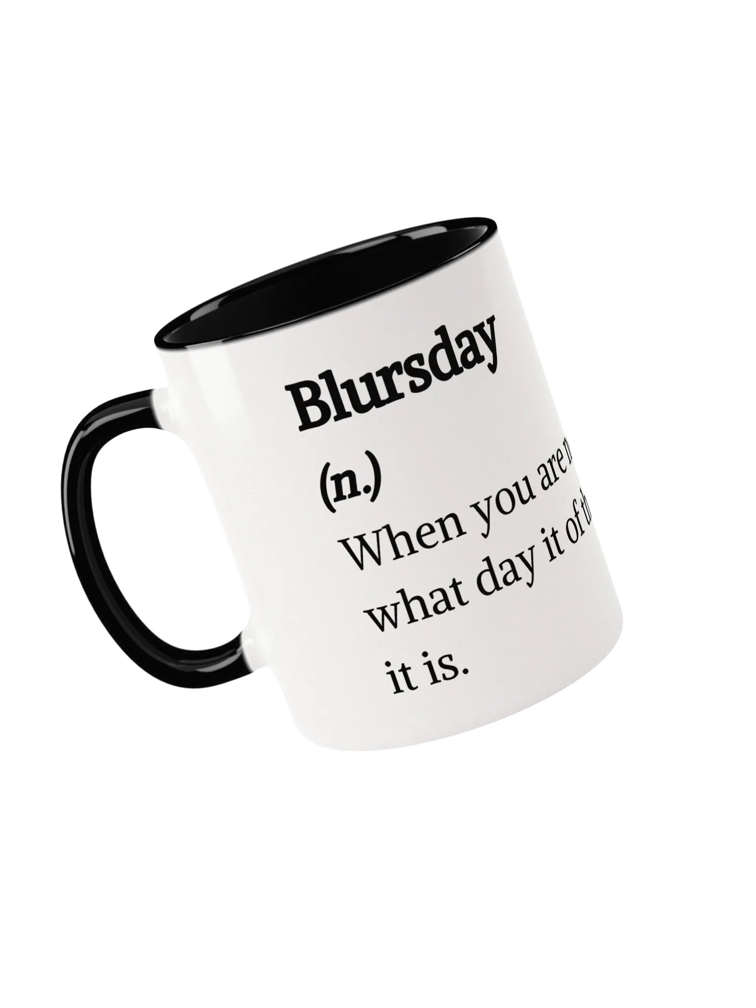 'Blursday' Ceramic Mug product image (1)