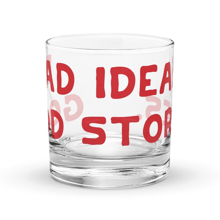 Bad Ideas Rocks Glass product image (1)
