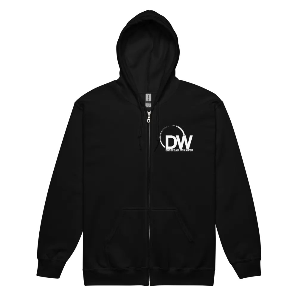 Dodgeball Winnipeg Zip-Up Hoodie (Light) product image (5)