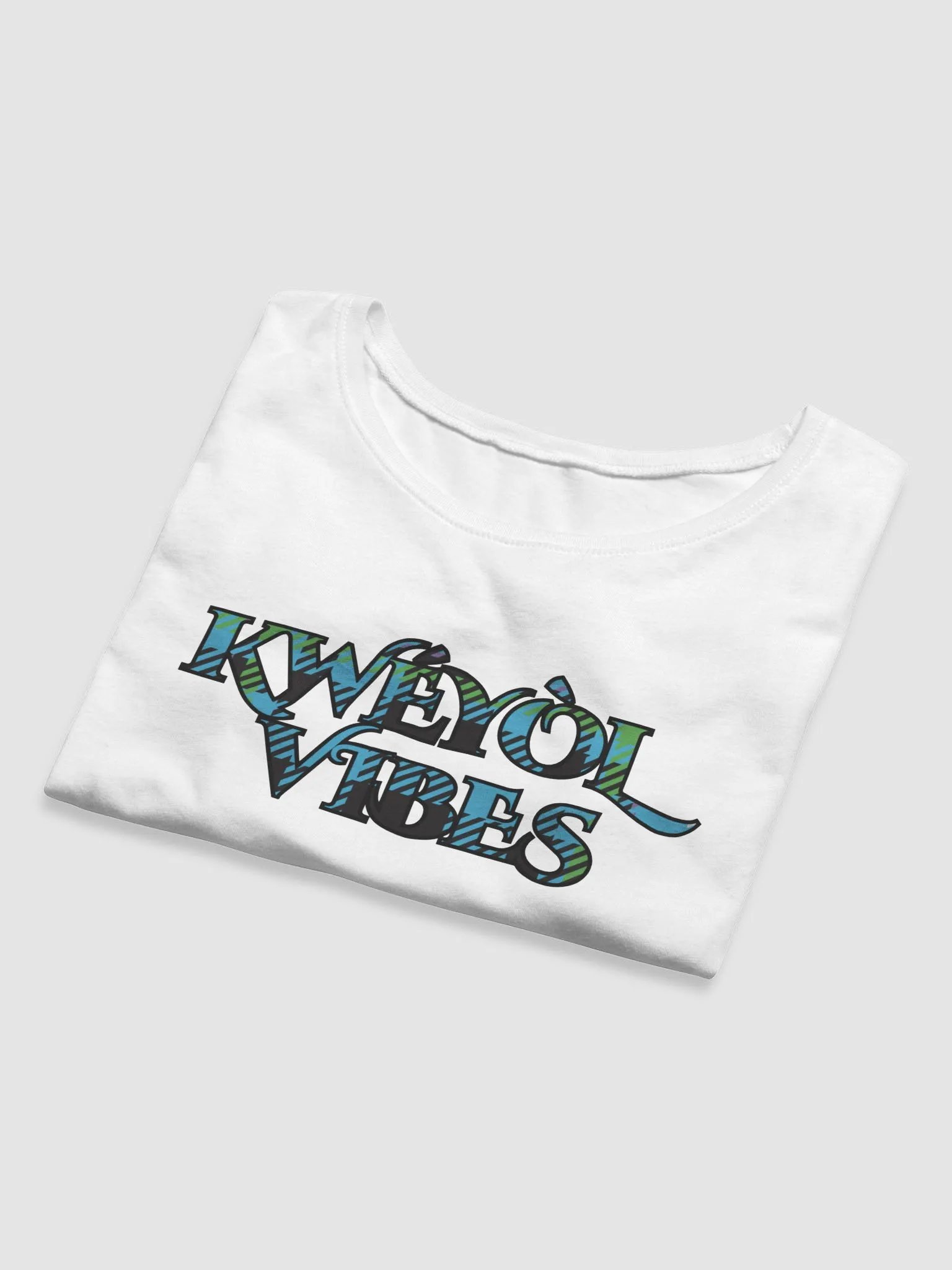 KWEYÒL VIBES Crop Tee product image (9)