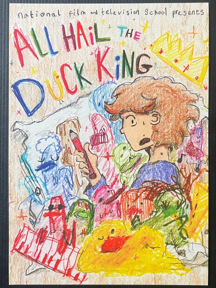'All Hail the Duck King' A5 Poster product image (2)