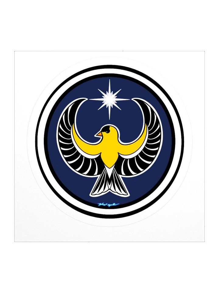American Goldfinch- Resistance. IA, NJ, WA (sticker) product image (1)