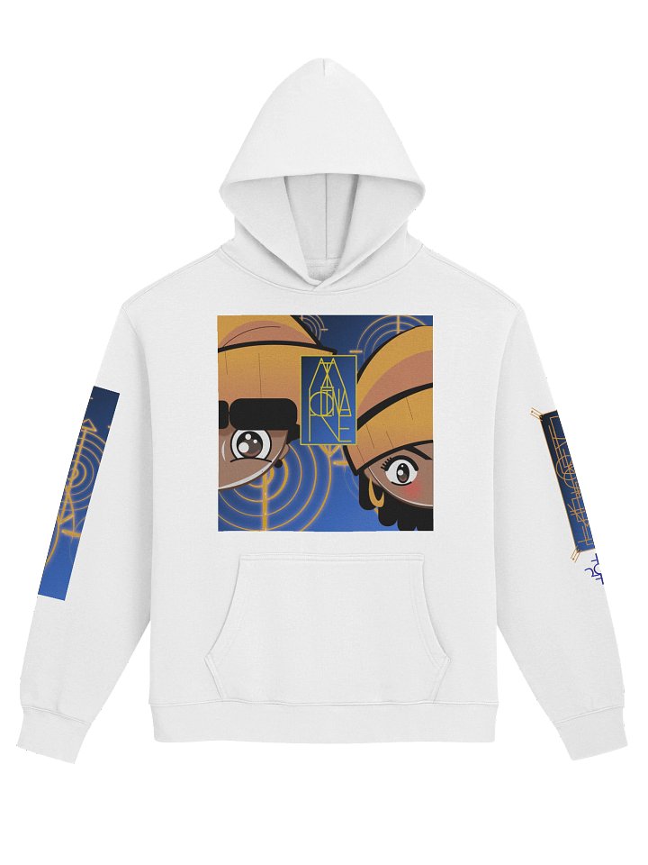 VIBRANT DREAMS WATER ELEMENT Unisex Oversized Hoodie product image (3)