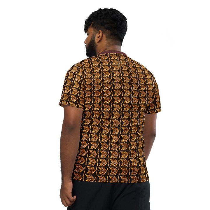 Lafate Store Designer Shirt Bronze Metal-Burgundy product image (2)