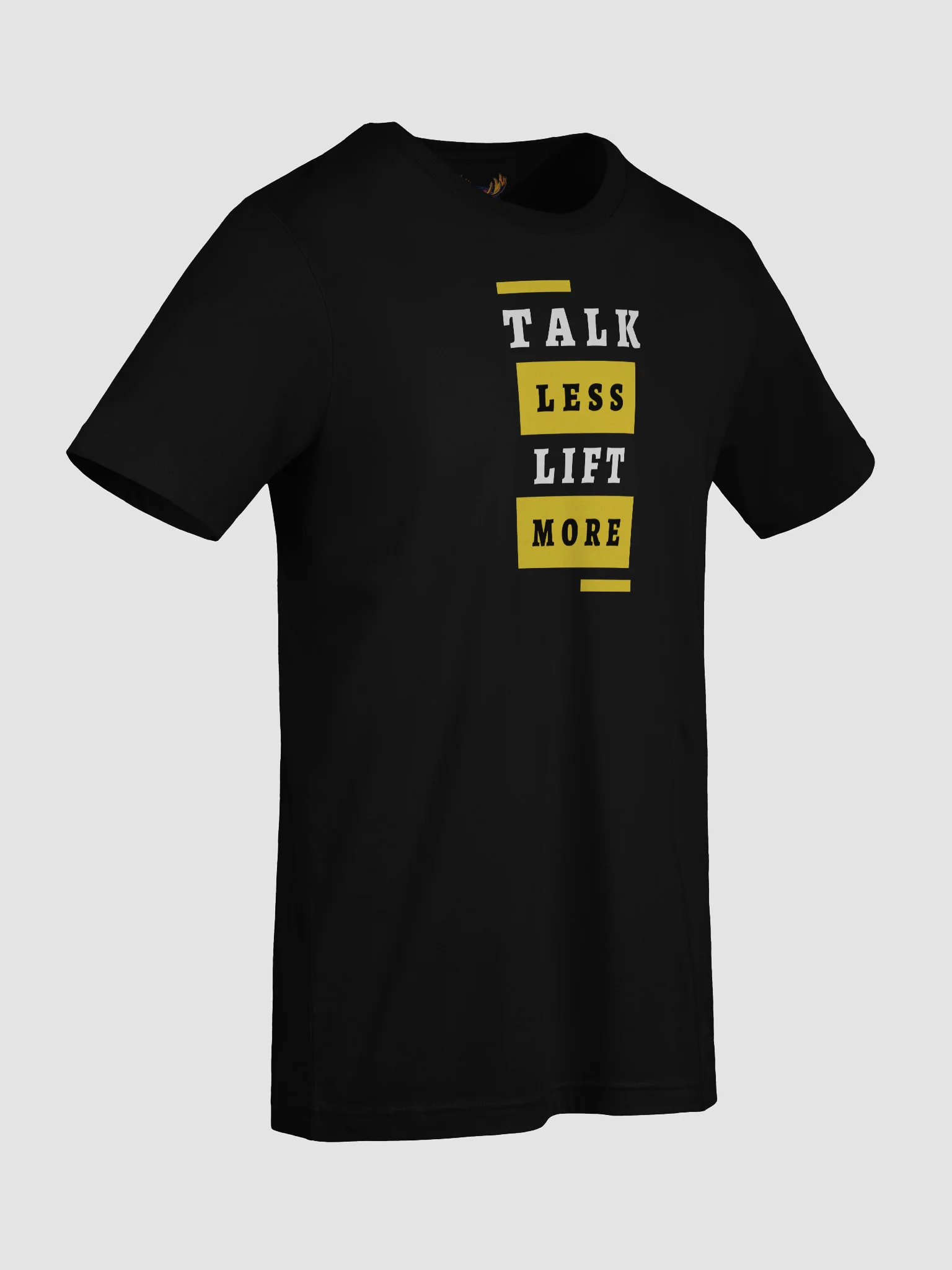 Talk Less Lift More - Yellow - T Shirt product image (9)