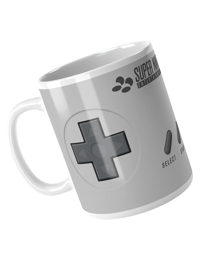 SNES EU Controller White Mug product image (2)