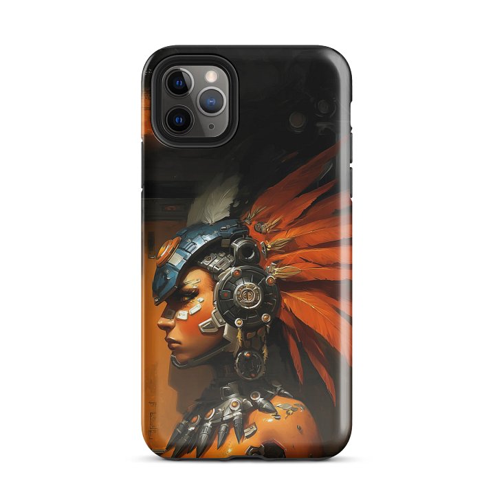 Cyber Plume Empress iPhone® Tough Case product image (2)