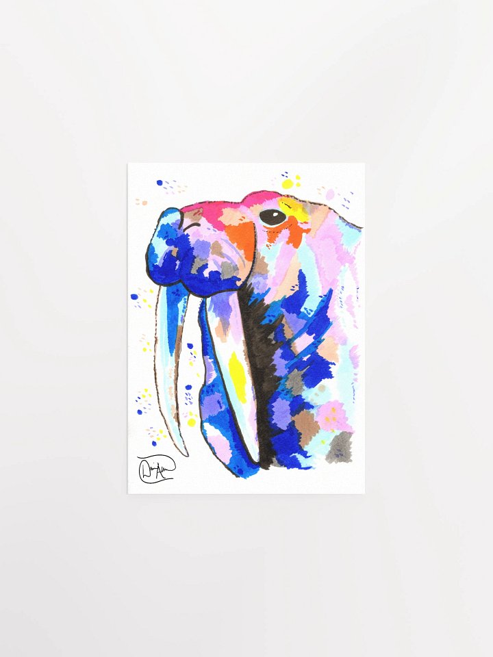 Walrus Watercolour Print product image (1)