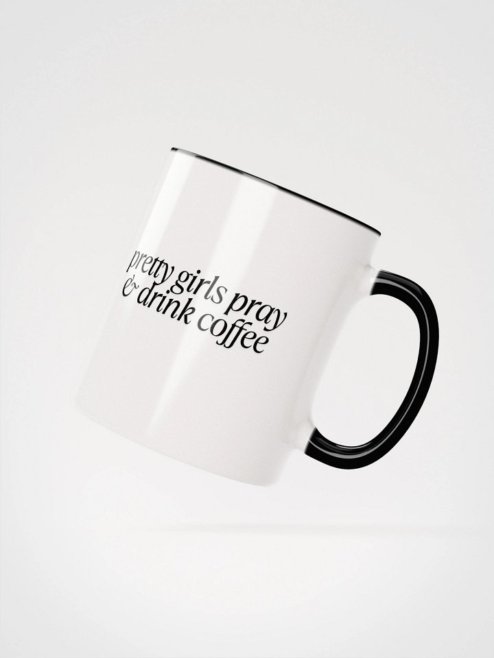Pretty Girls Pray Vibrant Surprise Ceramic Mug product image (3)
