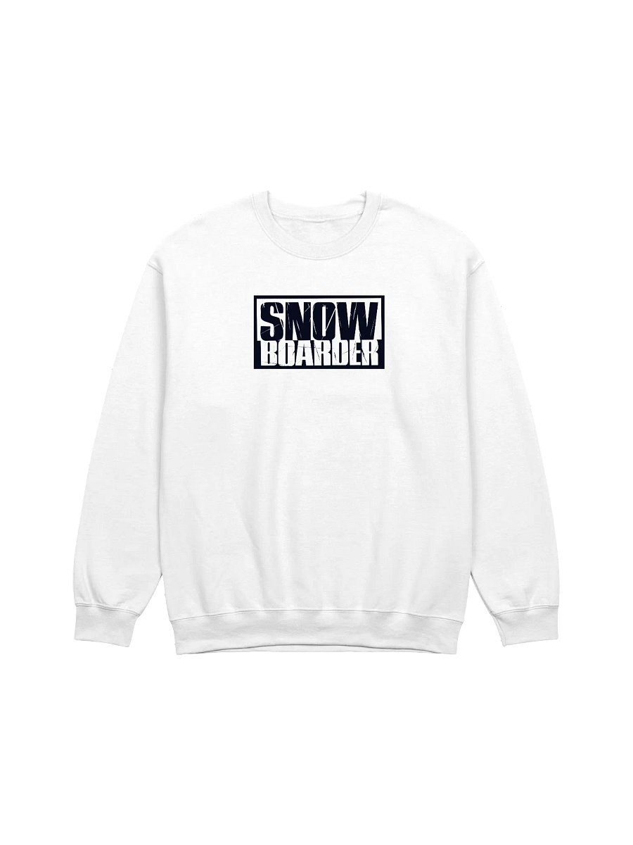 Snowboarder Logo | Crewneck Sweatshirt (Light) product image (5)