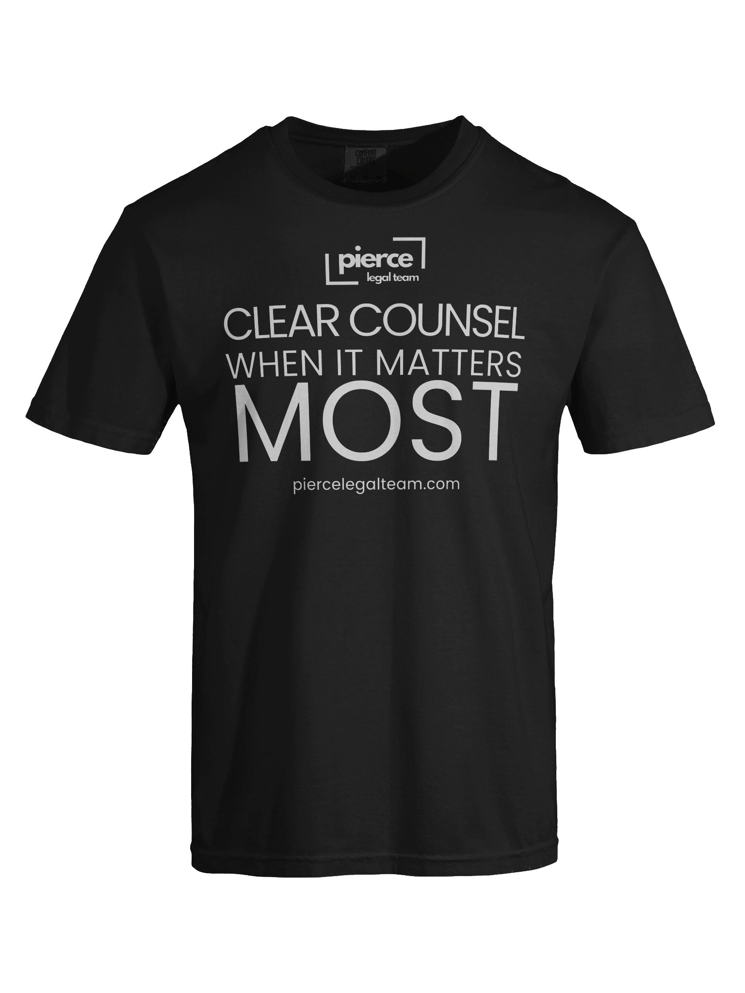 Clear Counsel Pierce Legal Team Tee product image (66)