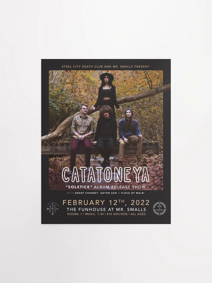Catatoneya - Solstice Release Flyer product image (1)