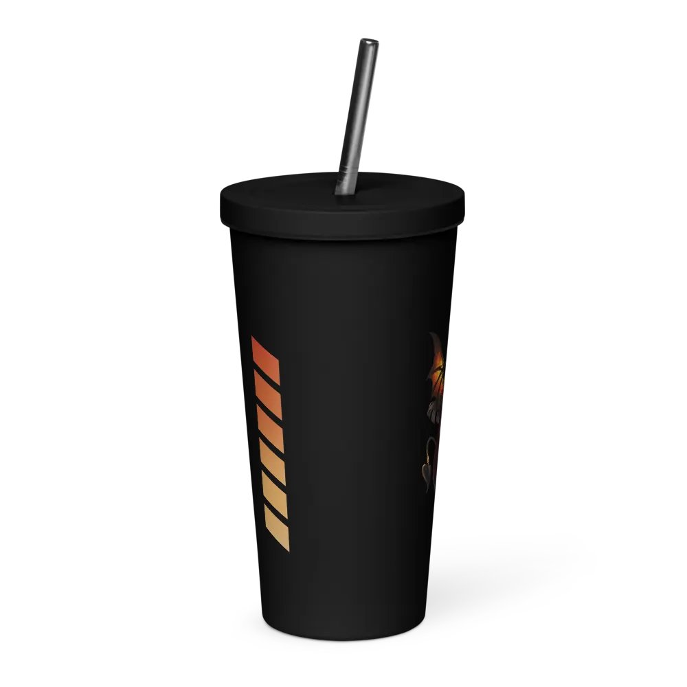 Dapper Demon 20oz Straw Tumbler product image (4)
