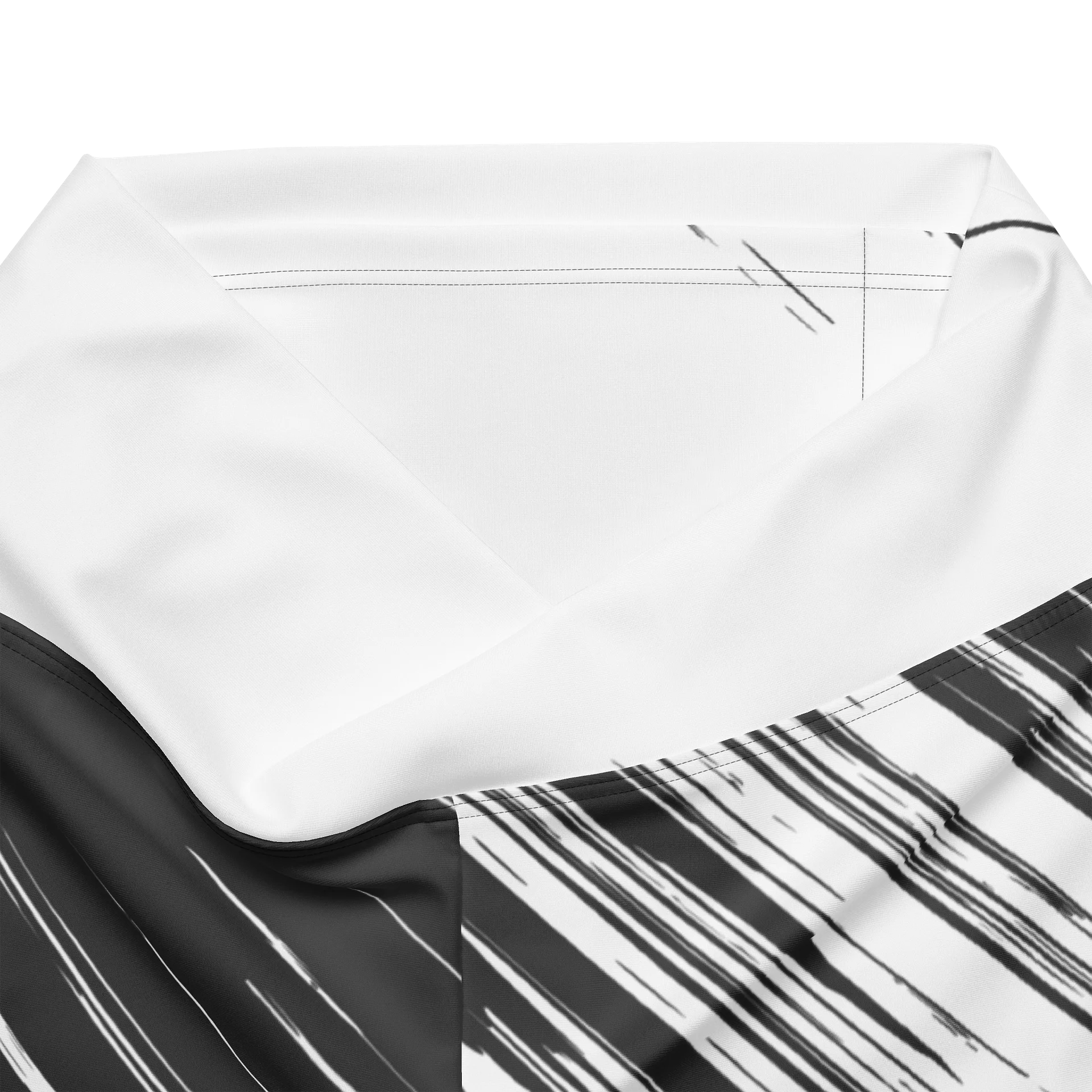 The "Constancia" Flare Leggings Black and White product image (12)
