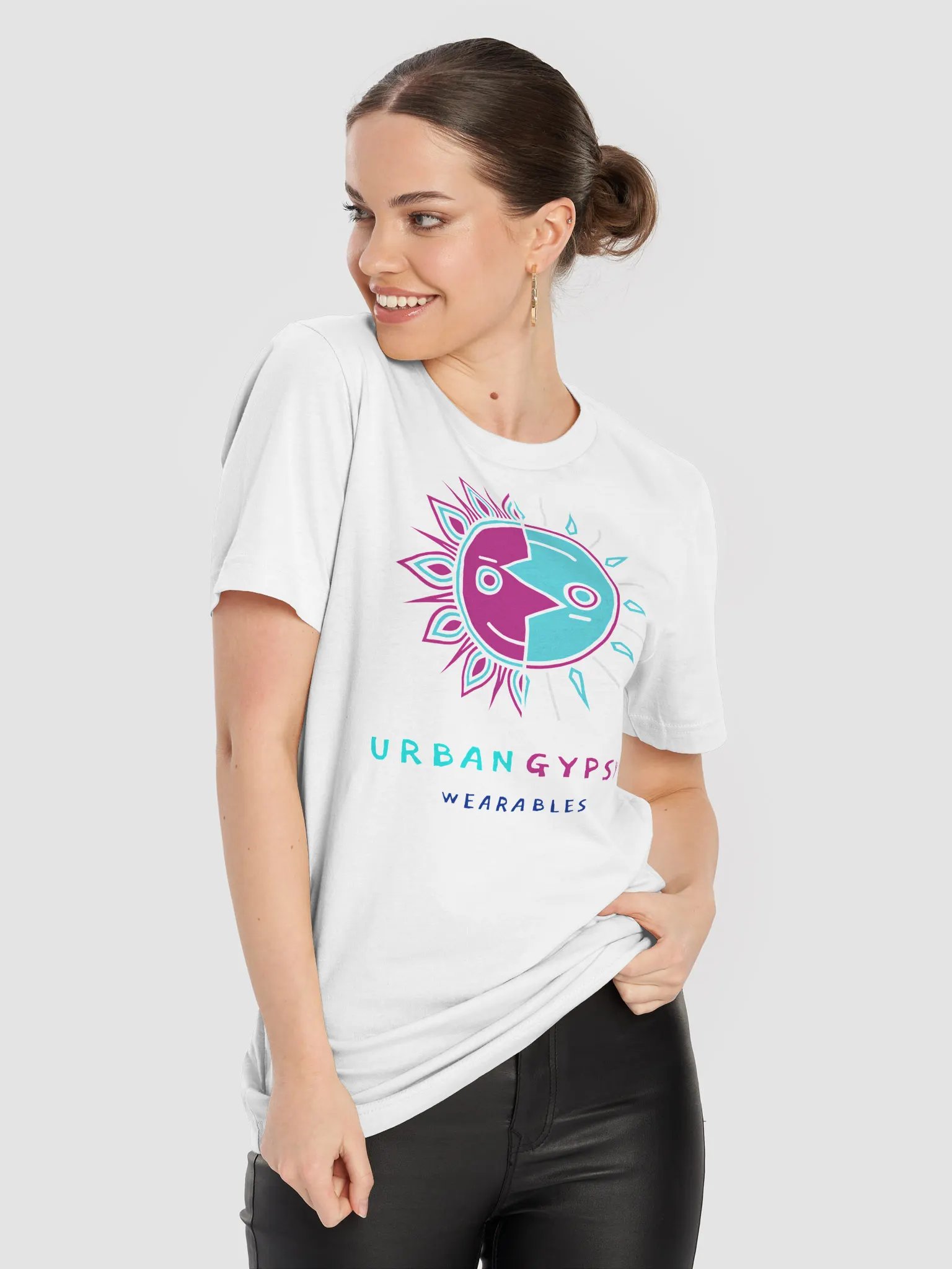Half Sun Moon Urban Gypsy T-Shirt product image (3)