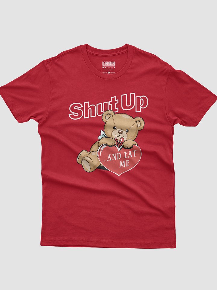 Shut Up and Eat Me Bear T-Shirt product image (1)