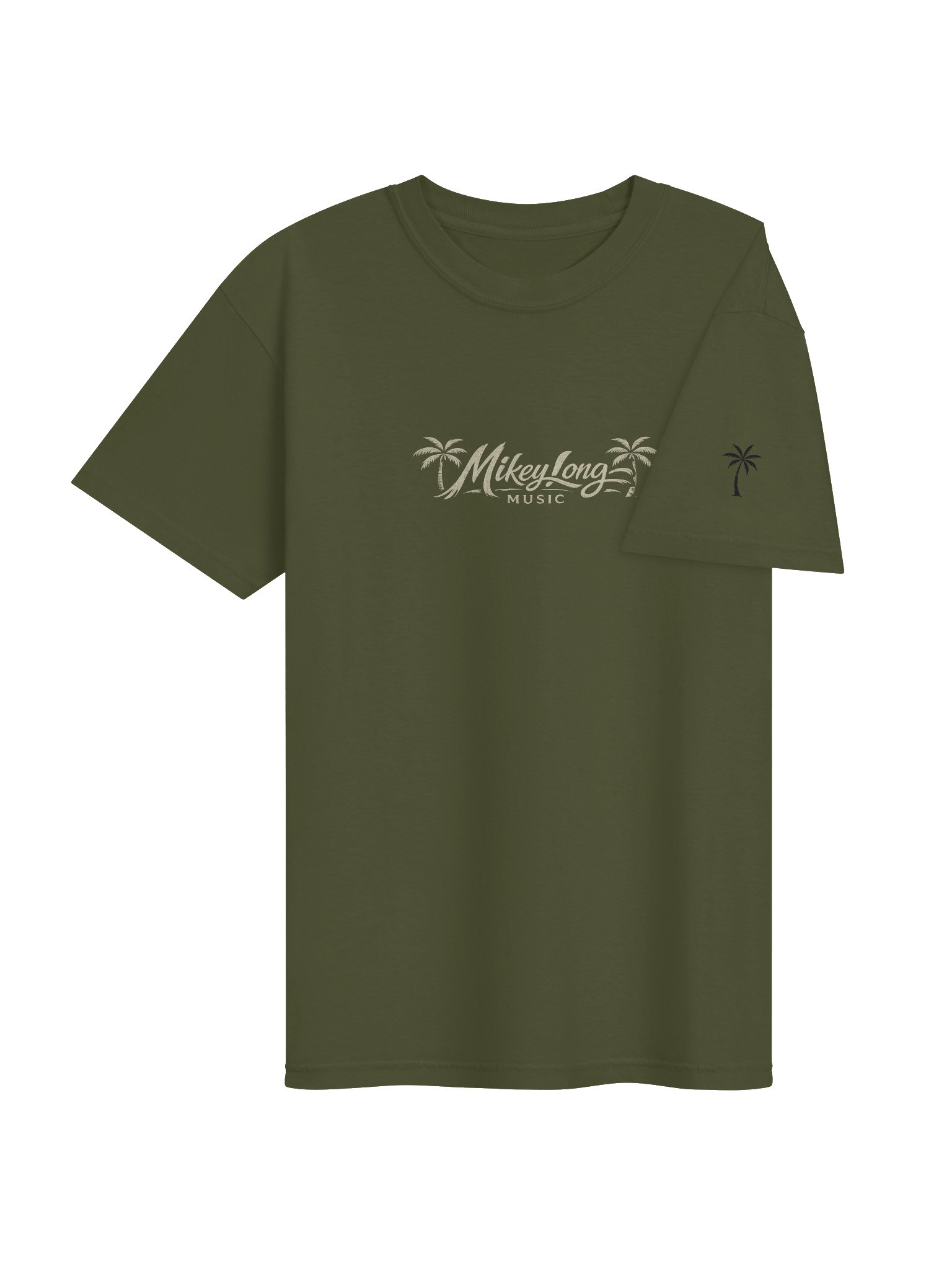 Unisex - Gold Script Palm Tee product image (4)