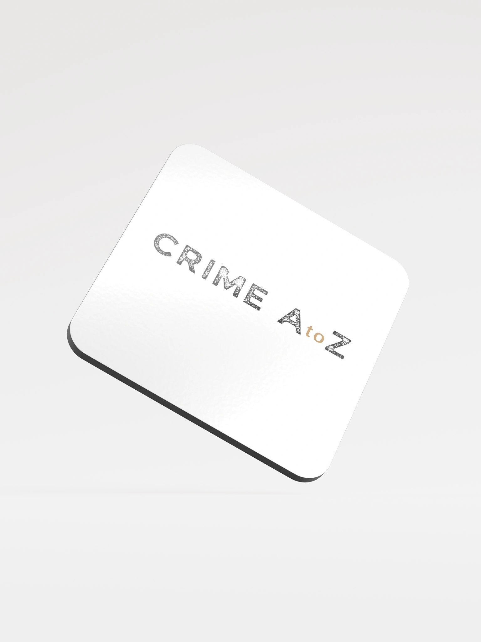 Glossed Cork Coaster - Signature product image (1)