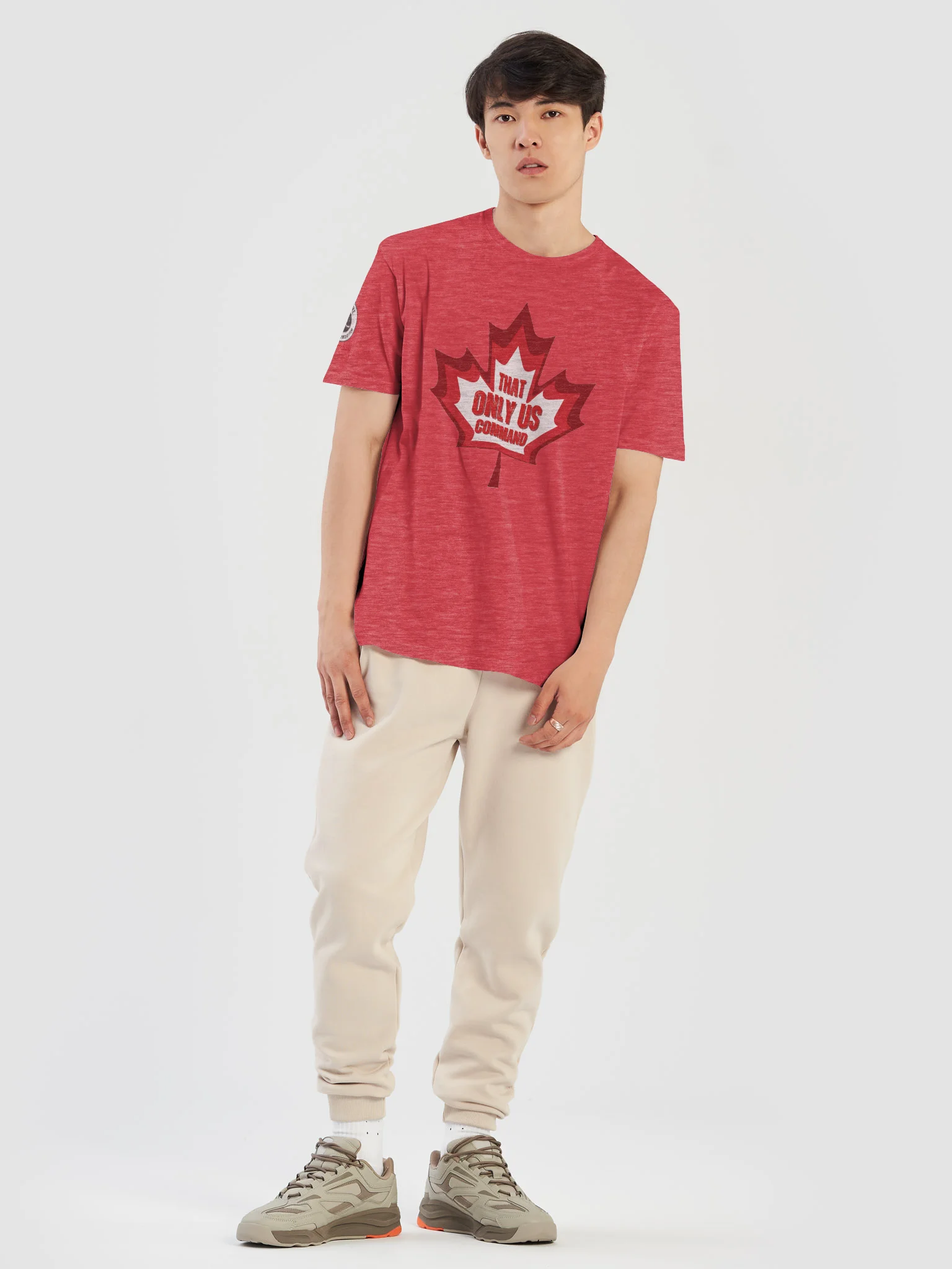 CK x GRINDSTONE "THAT ONLY US COMMAND" MAPLE LEAF TEE product image (19)