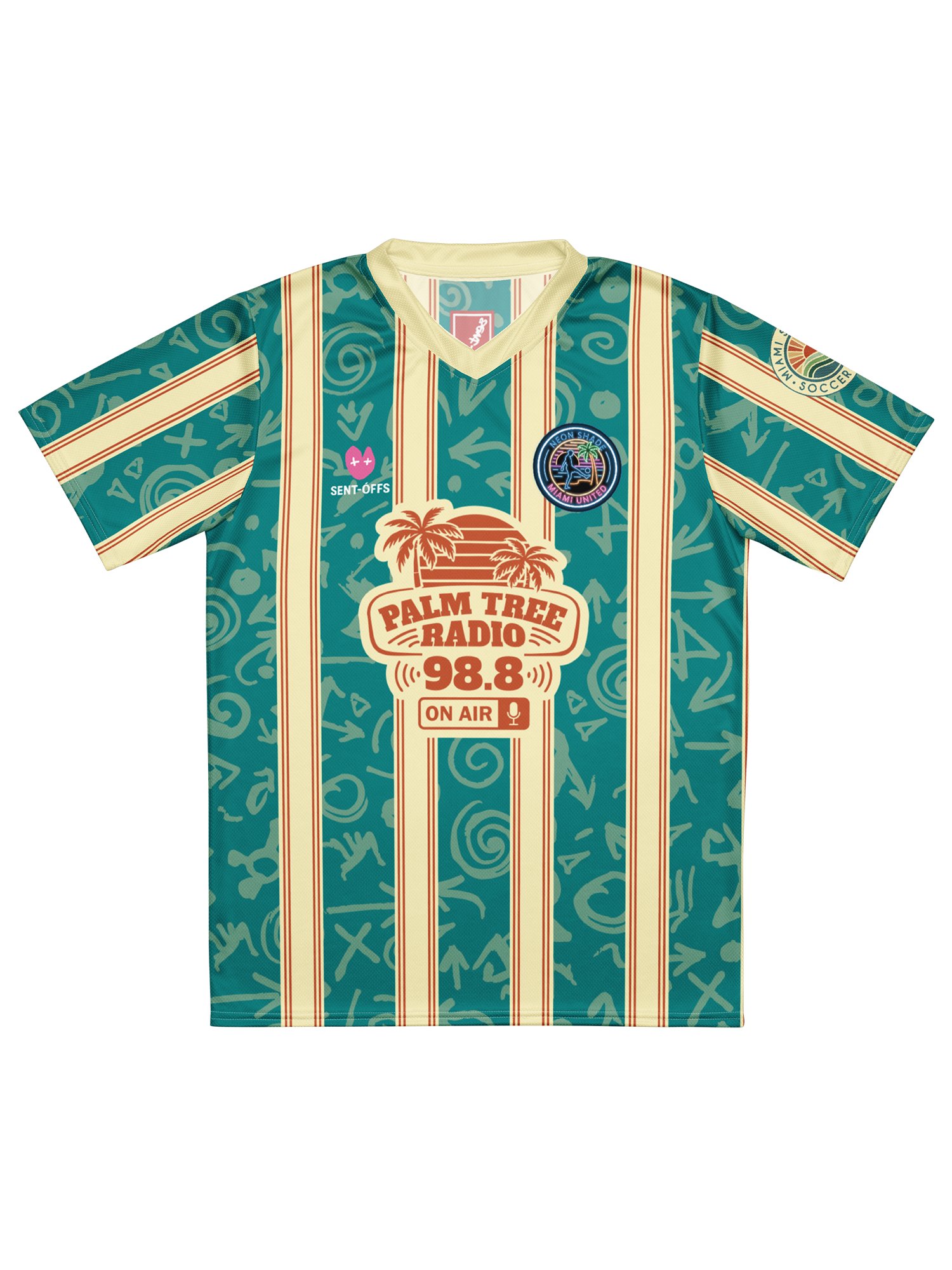 Neon Shade Miami United Home Jersey product image (1)
