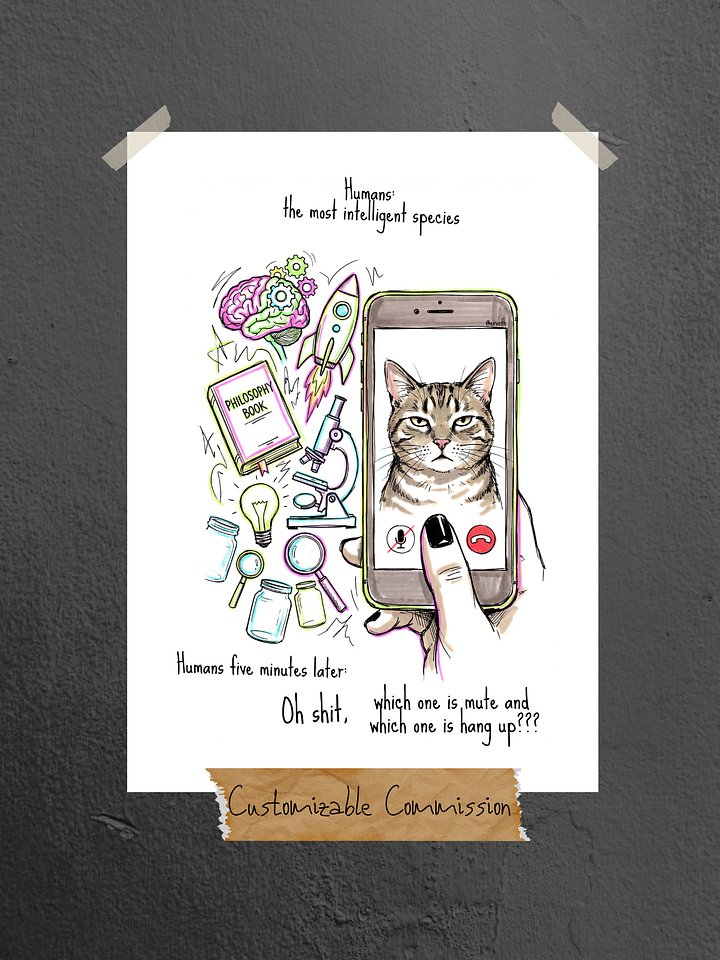 The Most Intelligent Species IV – Video Calls Confusion product image (1)