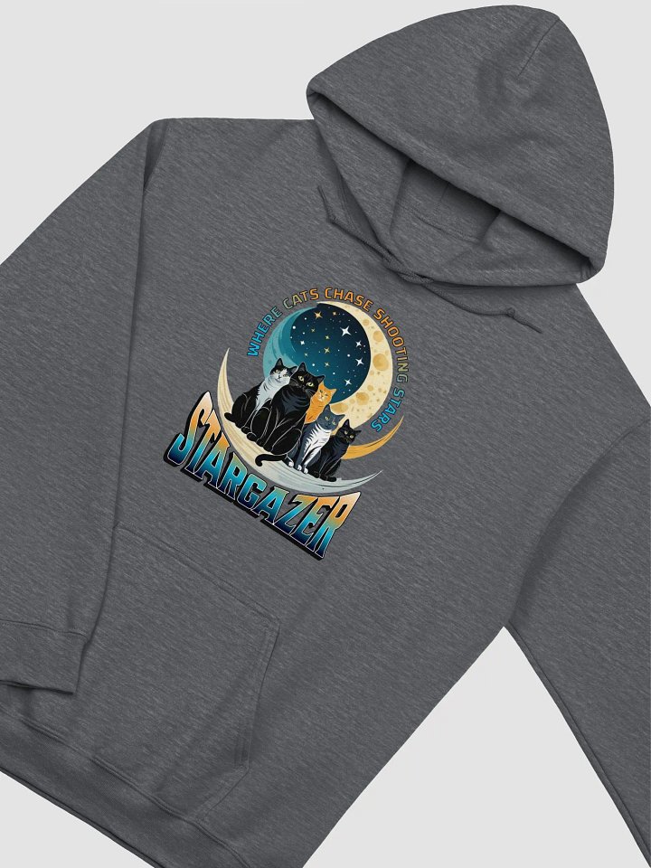 Where Cats Chase Shooting Stars Stargazer Classic Hoodie product image (4)