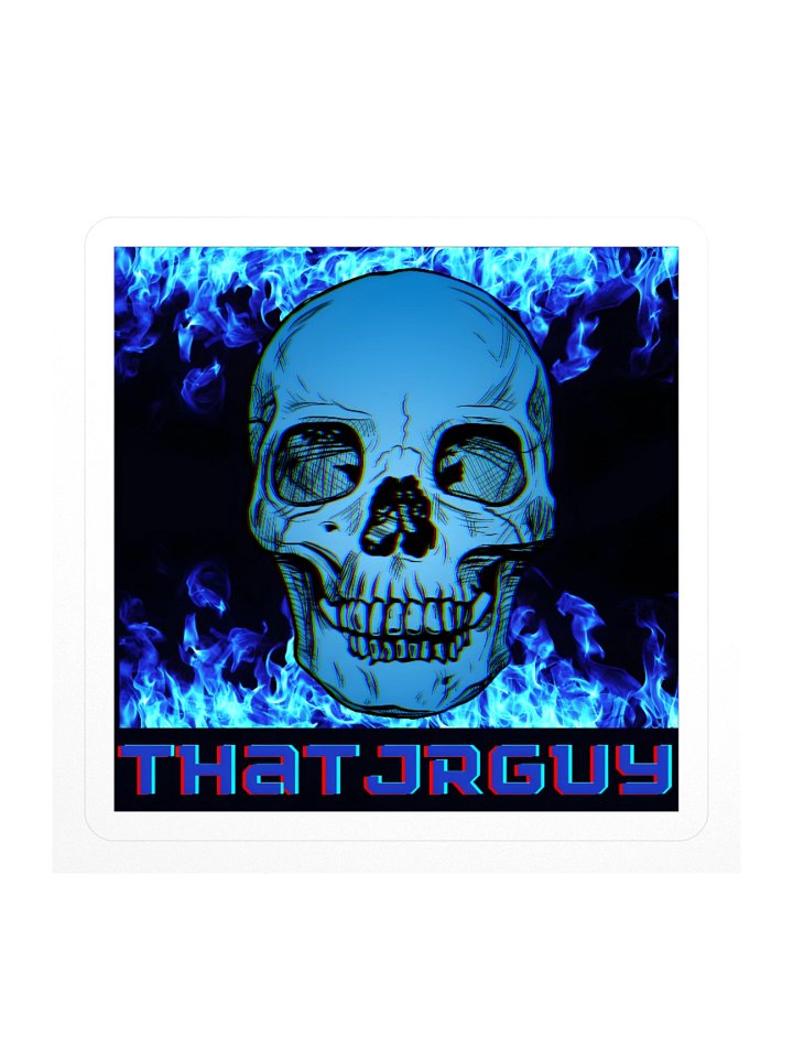 ThatJRguy Skull sticker product image (4)