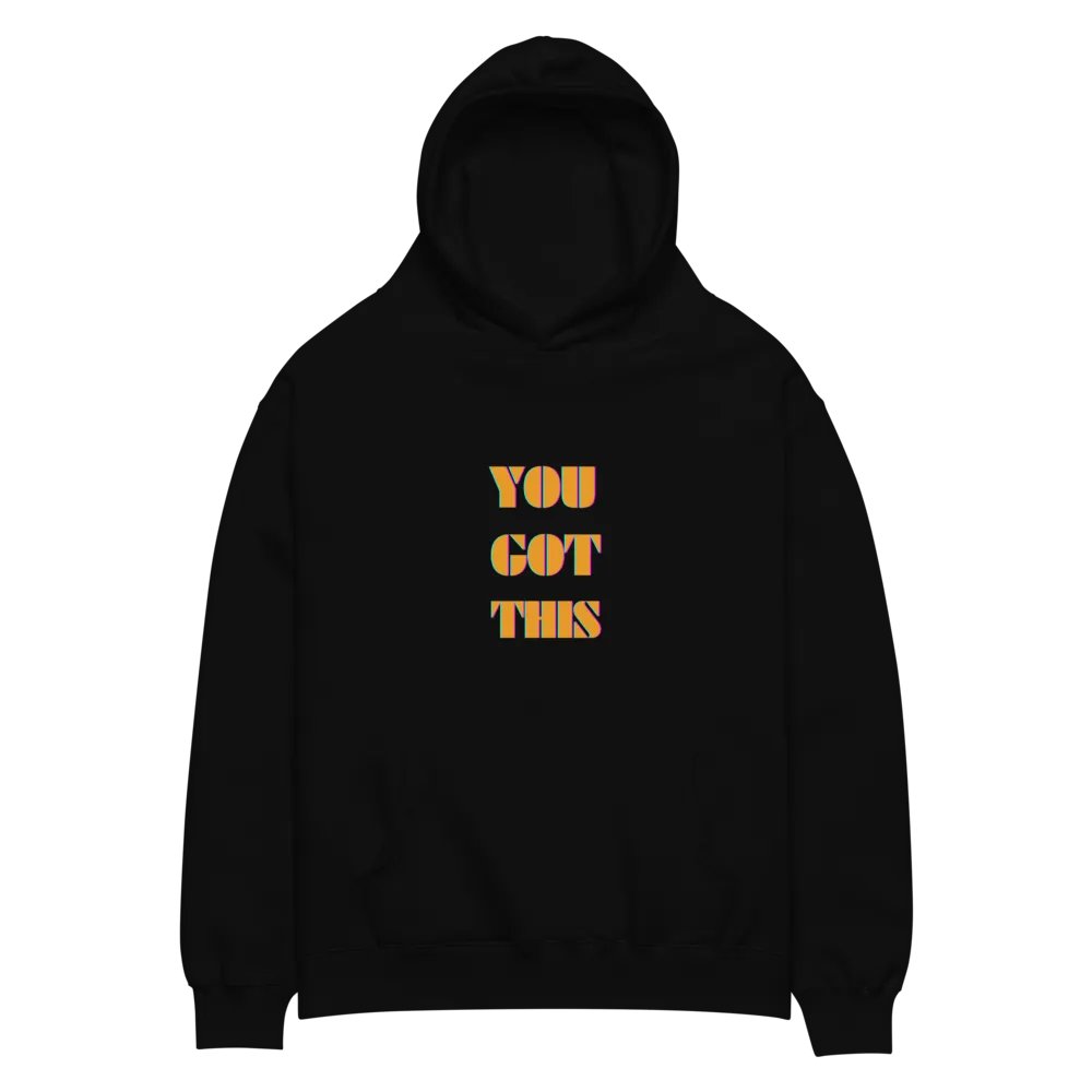 Vibrant Motivation Oversized Hoodie product image (2)