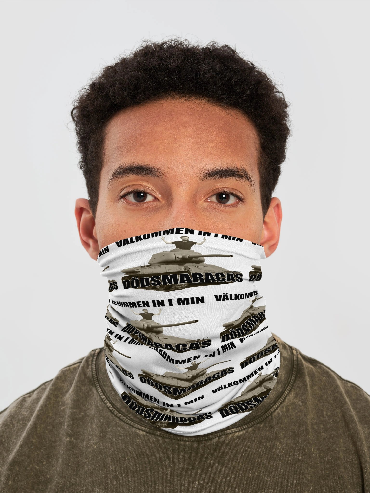 Välkommen in i min dödsmaracas! (Buff) product image (1)