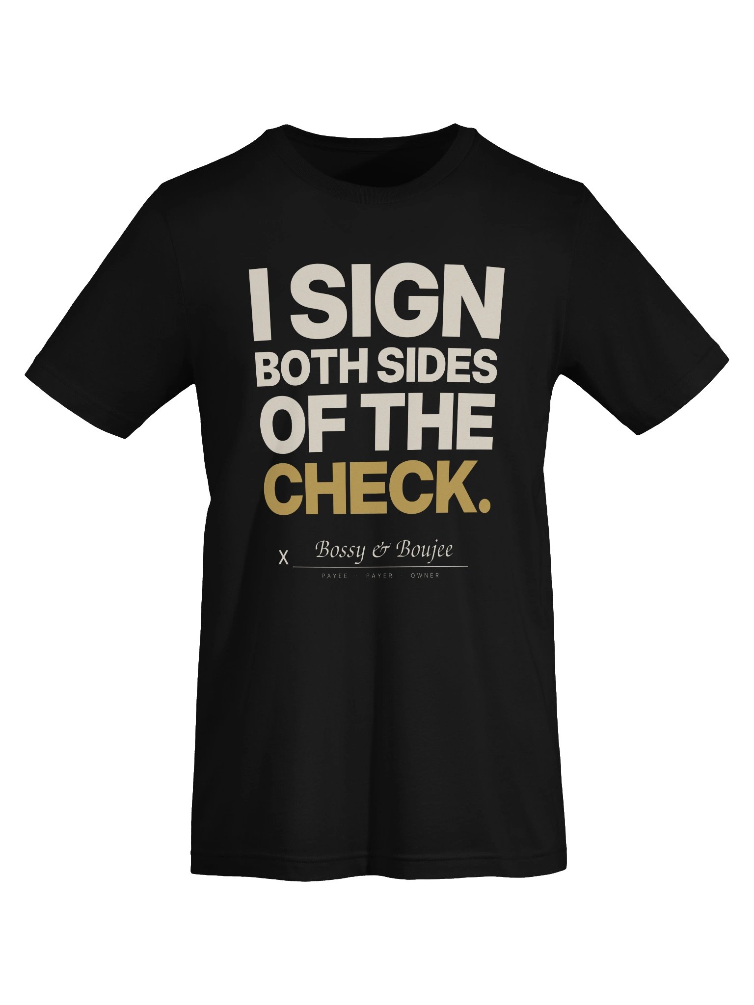 Both Sides of the Check Tee product image (5)