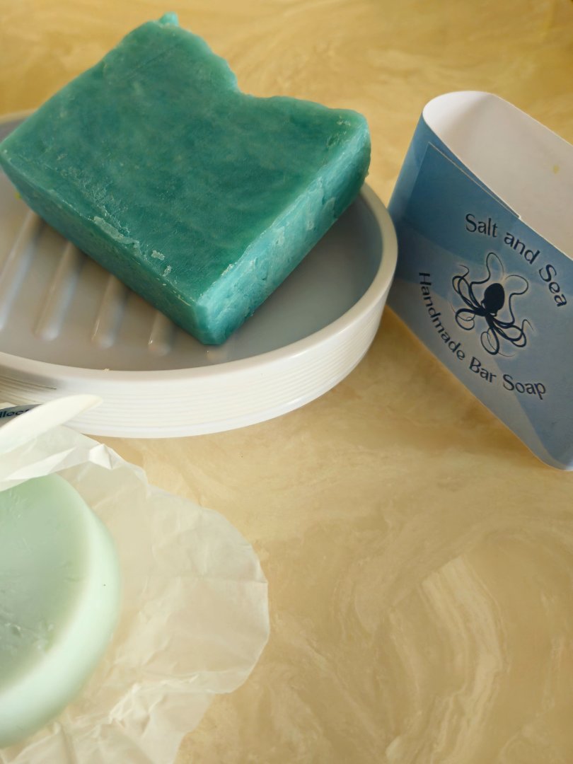 Salt and Sea Handmade Bar Soap product image (1)