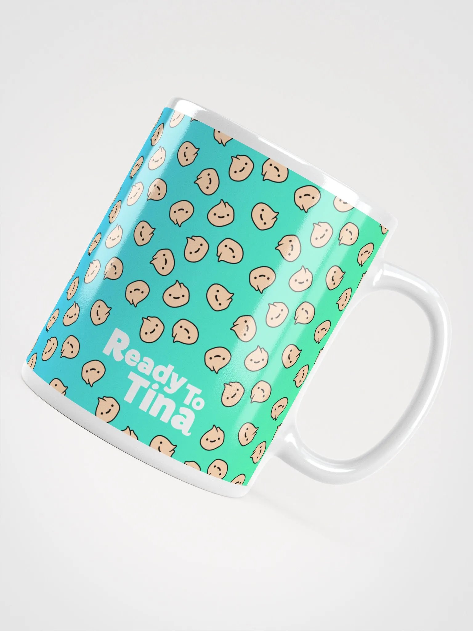 Dumpling | 1 | Pattern on Gradient | Glossy Mug product image (4)