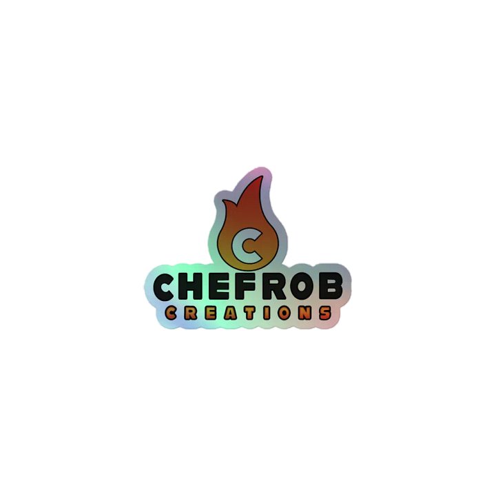 Logo V2 Holographic Sticker product image (1)