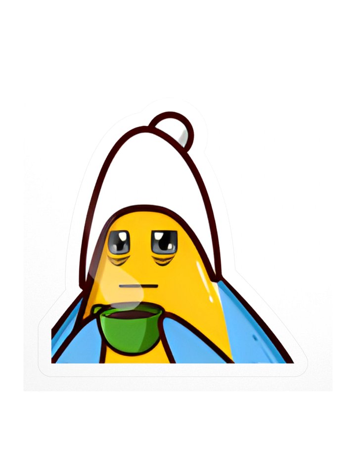 Sleepy Star Sticker product image (1)