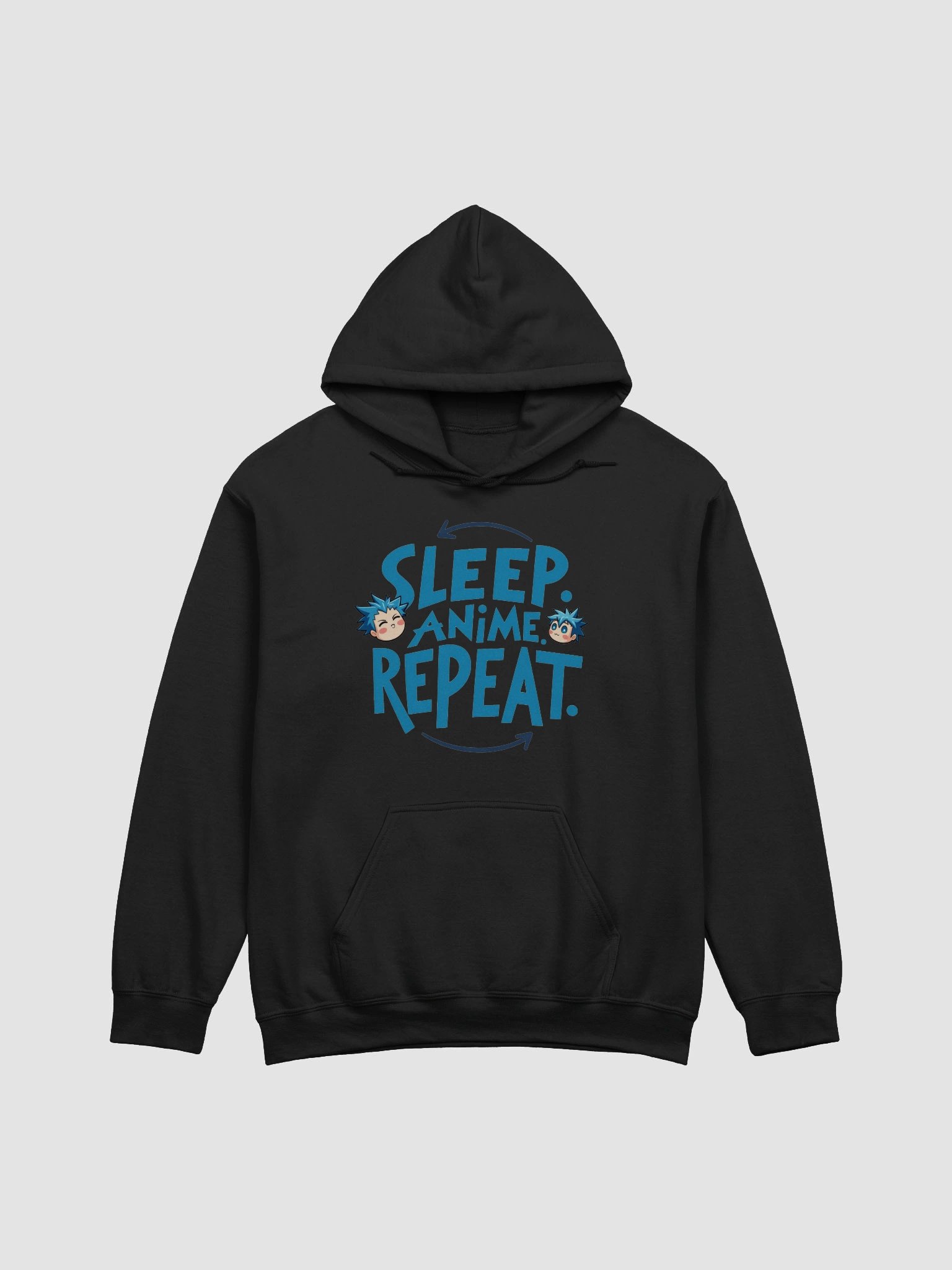Sleep. Anime. Repeat. Hoodie. product image (1)