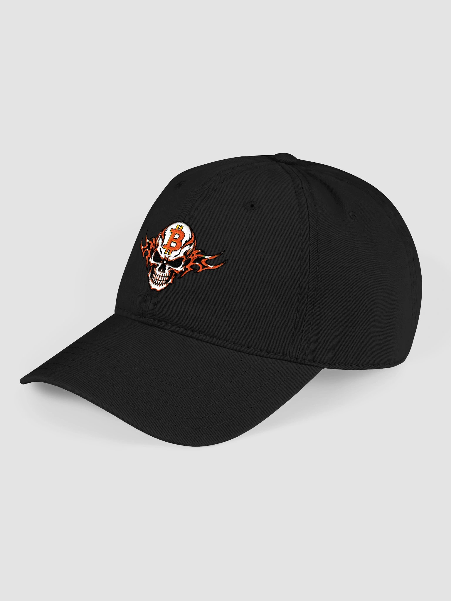 Flame Skull Embroidered Cap — Limited Supply Costume Set product image (3)