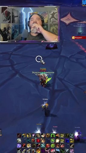 Mans just wanted to do the Dew #psychic #worldofwarcraft #raiding